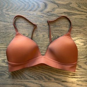 Aerie Real Me Full Coverage Bra in Rust